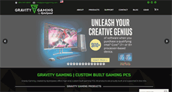 Desktop Screenshot of gravitygaming.com